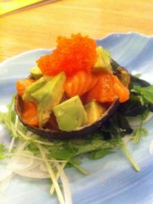 salmon avocado