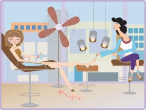 pedicure --- Image by © Imagezoo/Images.com/Corbis
