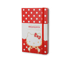 Moleskine - Hello Kitty - Red - Plain 001