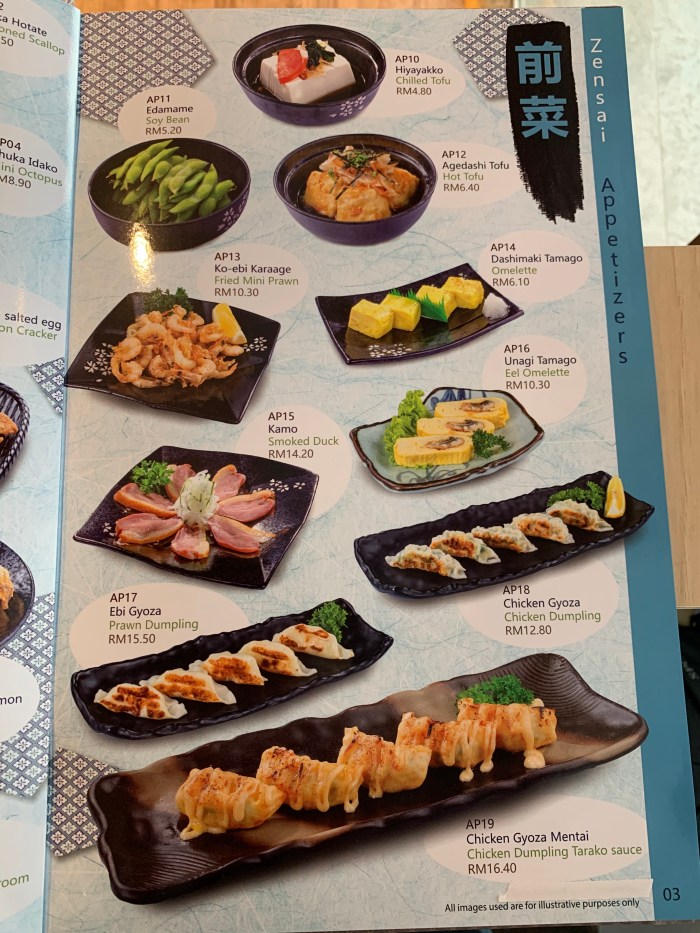 Nippon Sushi Menu 003